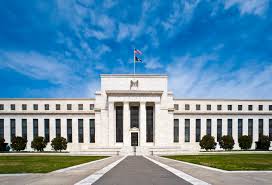 The Federal Reserve building in Washington, DC as policymakers watch job market developments.