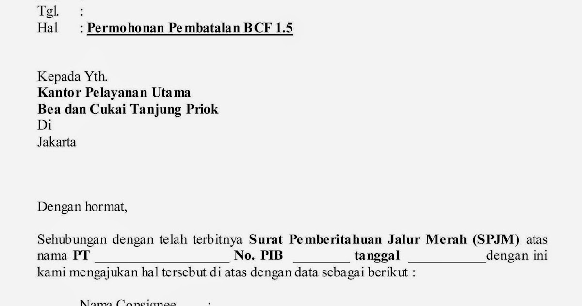 Contoh Surat Pernyataan Pembatalan - Contoh Yuk