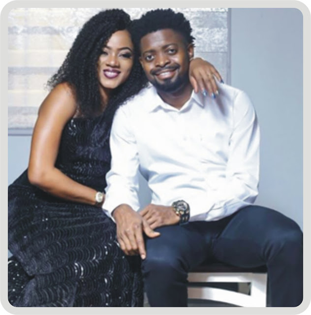 Basketmouth and his wife