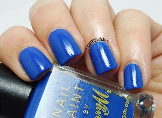 Smalto Barry M Cobalt Blue nail polish