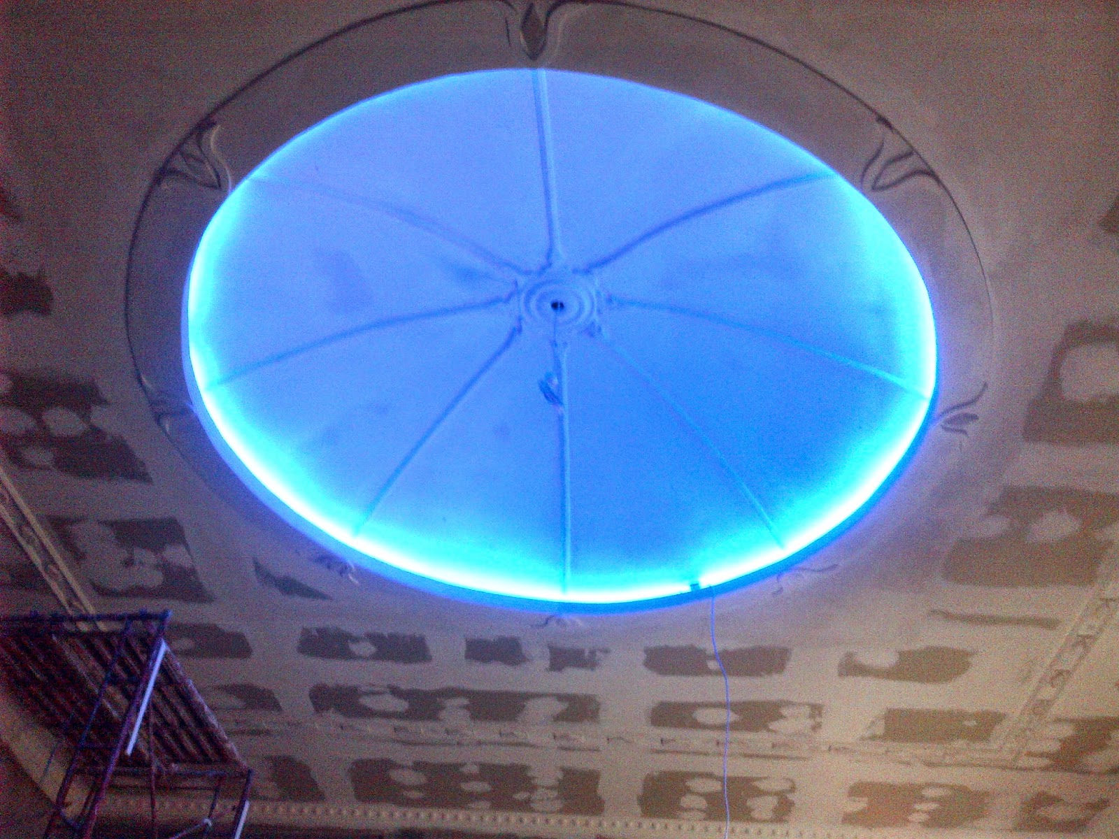 Project pemasangan dan pembuatan Dome Diameter 4 meter 