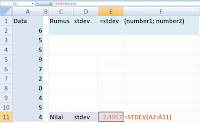 Fungsi Statistika Probabilitas Distribusi Ms Excel