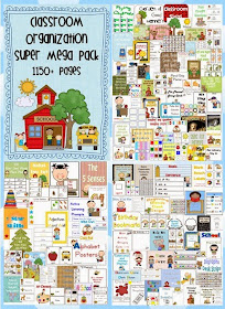 Classroom Organization Super Mega Pack -