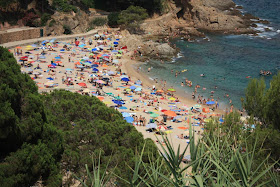 Cala Bona (Sant Francesc) beach in Blanes