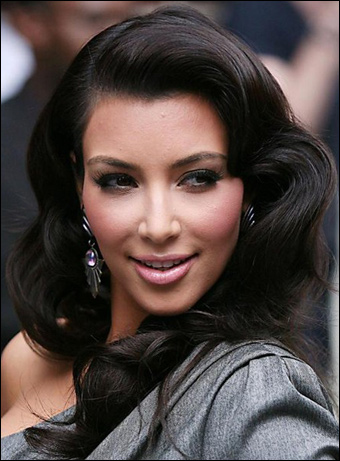 the amazing Kim kardashian hairstyle