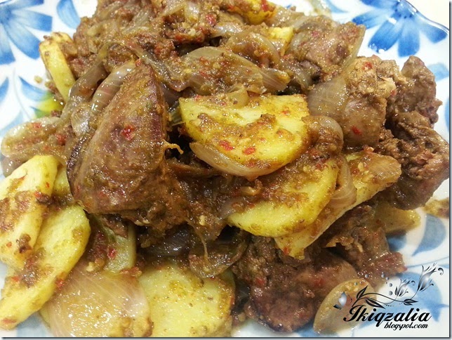 Koleksi SantapanKu: ~ Nangka Muda + Daging Masak Lemak 