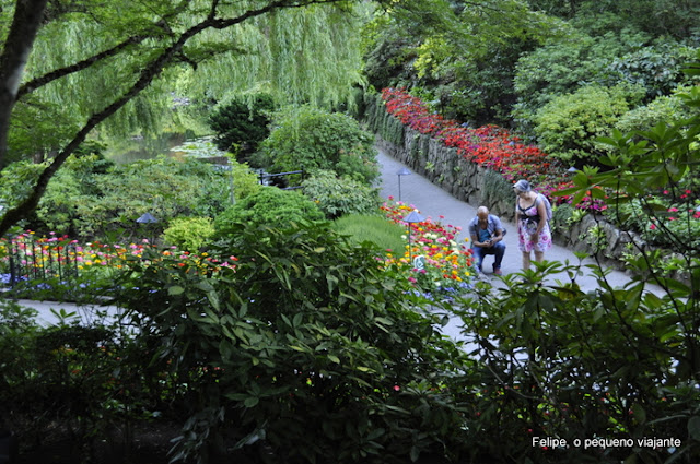 Butchart Gardens Vancouver island canada