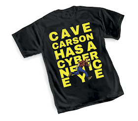 Cave Carson Has A Cybernetic Eye T-Shirt by Michael Avon Oeming x DC Comics x Graphitti Designs