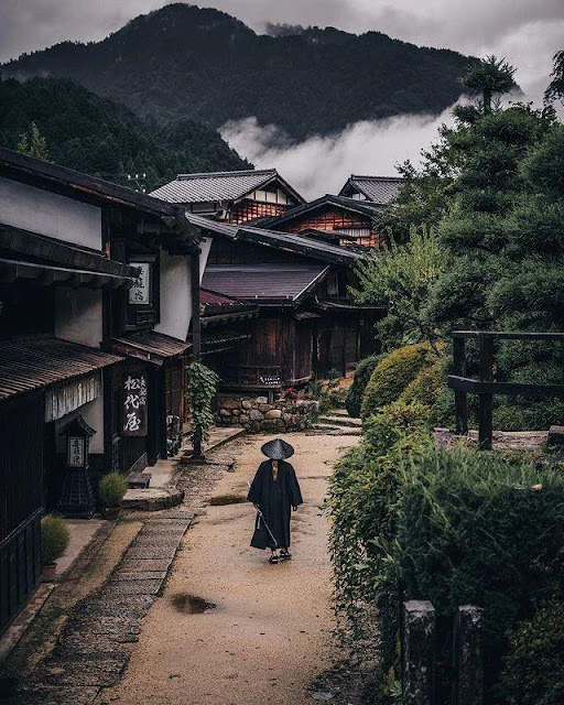 Japanese traditional houses and samurai Pack Photos by @rkrkrk [IG]