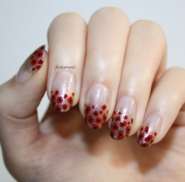 Poppy Nail Art Remembrance Day