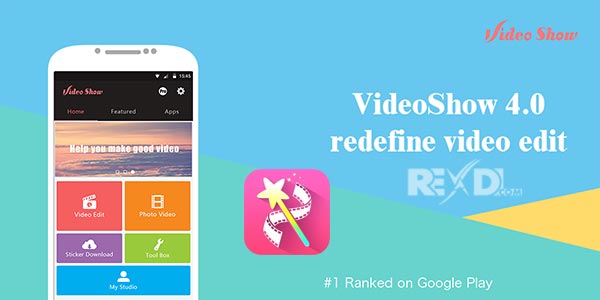 Aplikasi edit video android videoshow