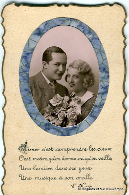 Carte postale ancienne meilleurs amoureux