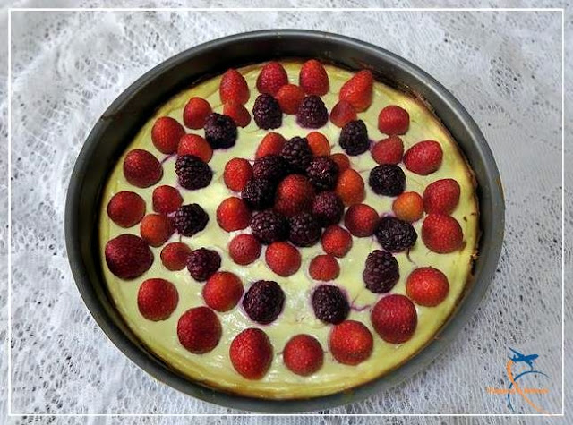 Cheesecake ligth de frutas vermelhas