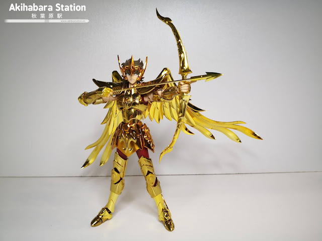 Review del Saint Cloth Myth EX Sagittarius Aiolos ver. Revival de Saint Seiya - Tamashii Nations