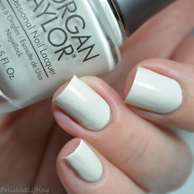 white creme nail polish