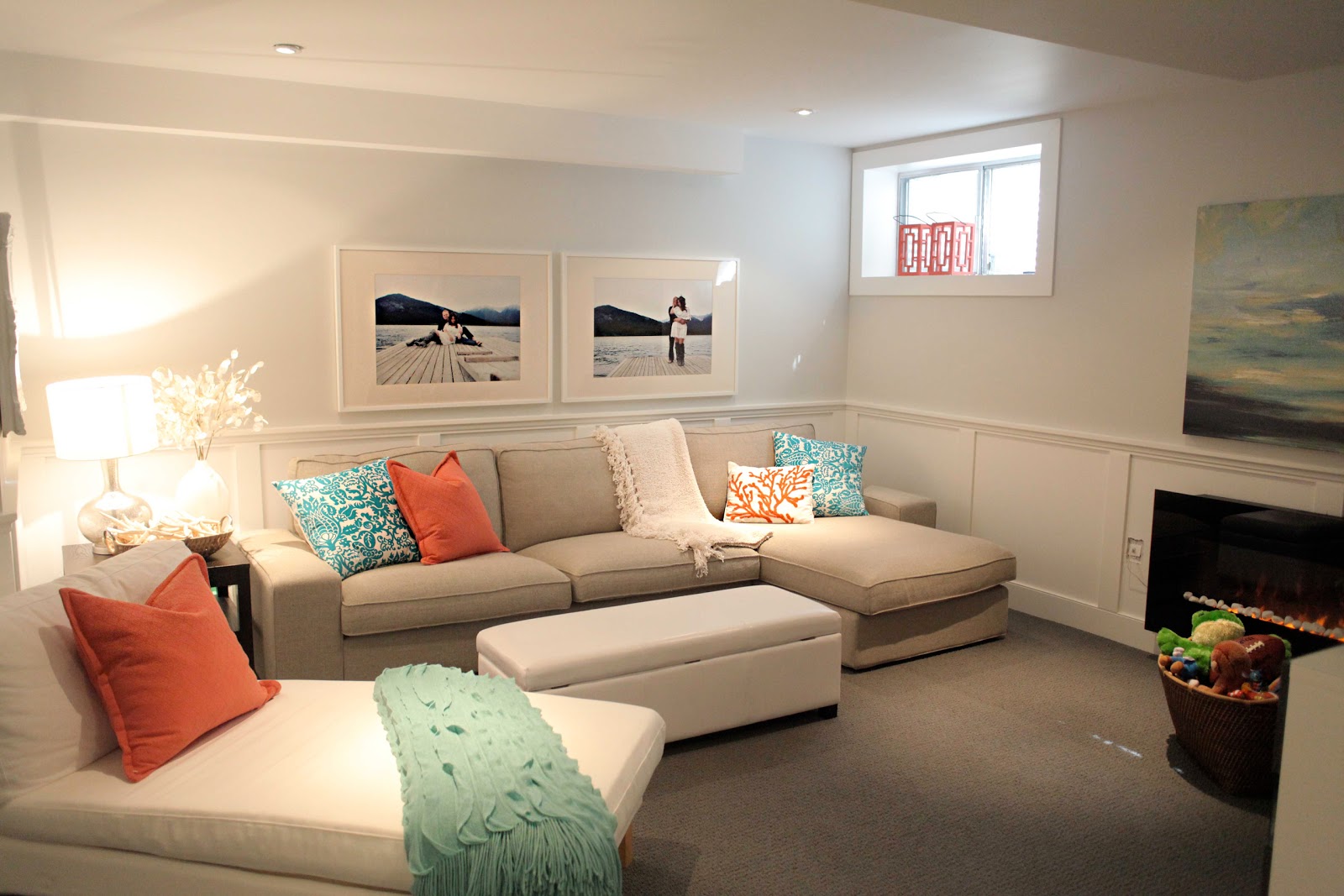 Small Basement Family Room Ideas