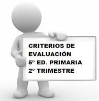 CRITERIOS DE EVALUACIÓN DEL 2º TRIM DE 5º E.P.