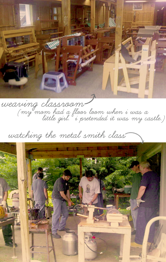 weaving and metal smith classes