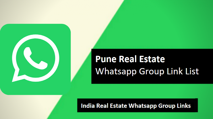 Pune Real Estate Whatsapp Group Link List