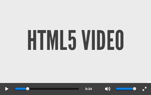 HTML 5 Video on browser