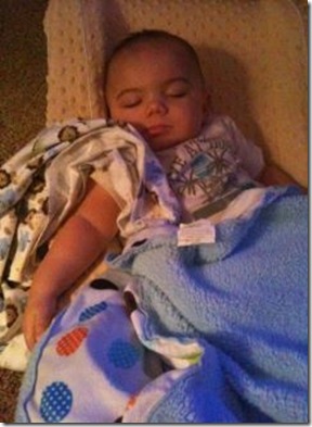 Sweet baby sleeping