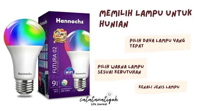 memilih lampu untuk hunian