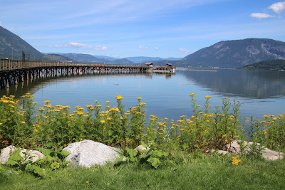 The pier in Salmon Arm