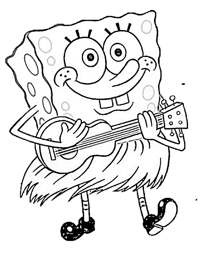 Spongebob Printable Coloring Pages