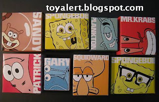 Burger King Spongebob Truth or Square Toys 2009