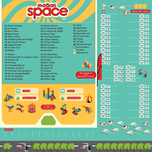 Jom Ke Festival MaQan Space 2.0 Di Eco Galleria Bermula 3 Hingga 5 Februari Ini!