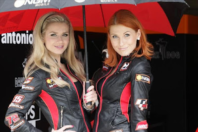 Paddock Girls MotoGP Le Mans 2012