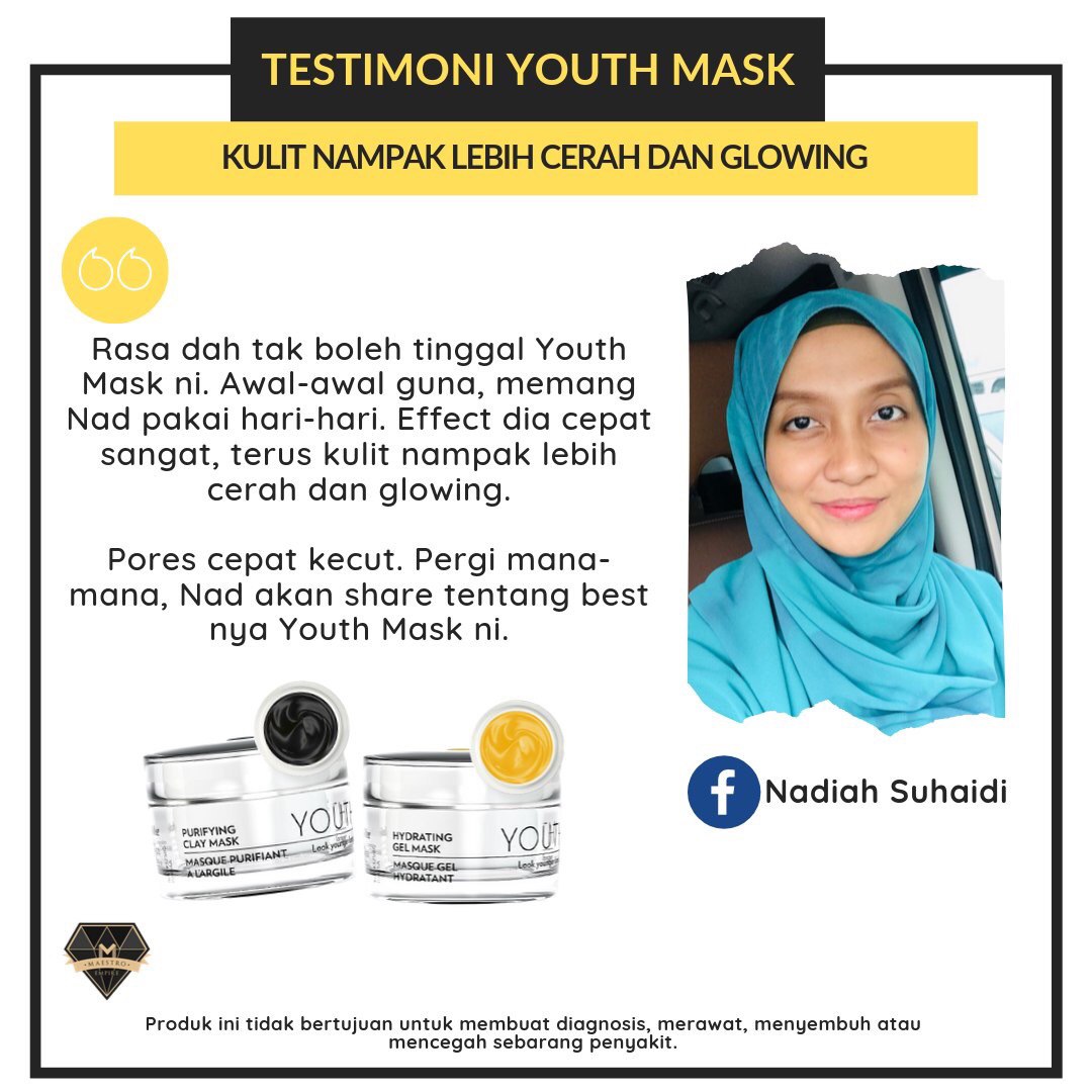 Testimoni YOUTH Mask