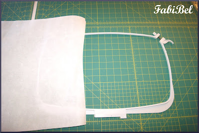 embroidery hoop and stabilizer