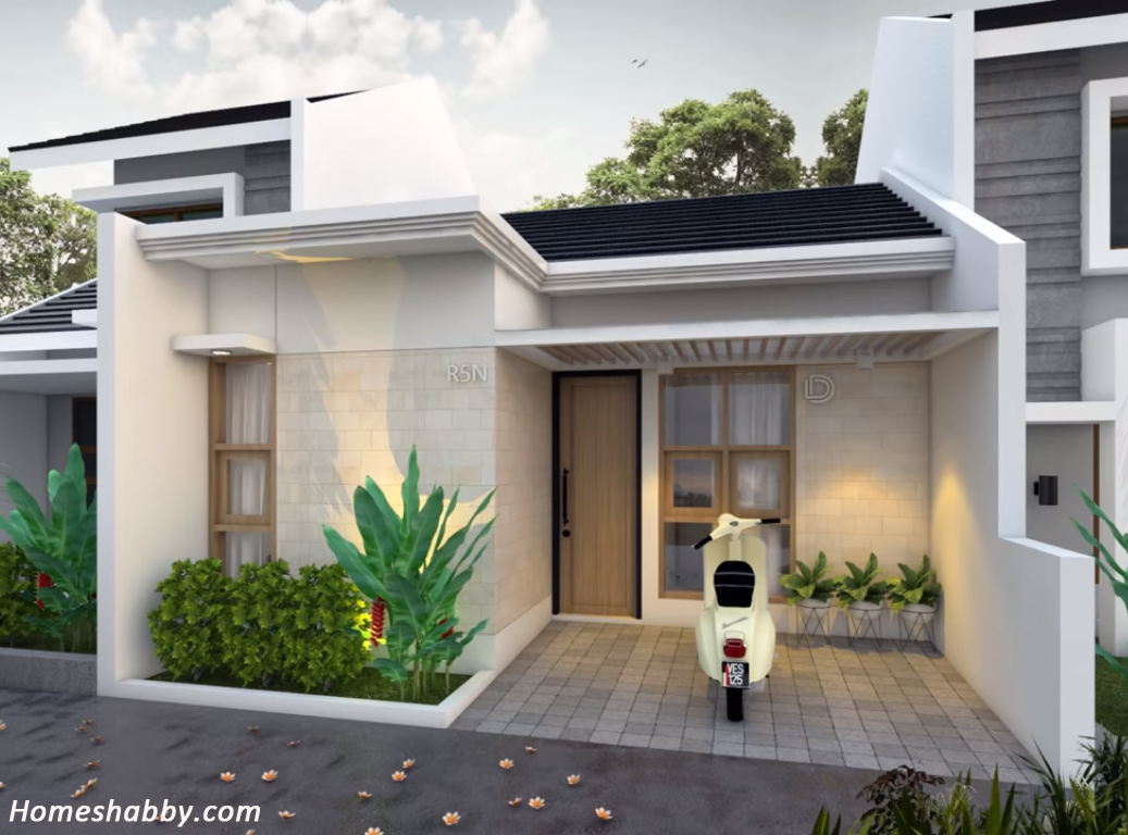 Desain dan Denah Rumah Minimalis Ukuran 6 x 10  M Dengan 3 