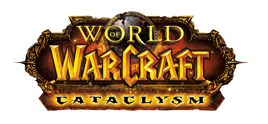 world of warcraft cataclysm logo. hairstyles World Of Warcraft