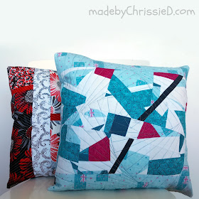 Hidden Zipper Cushion Tute by www.madebyChrissieD.com