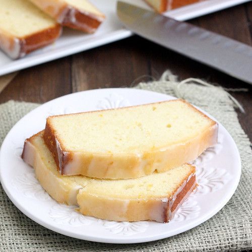 Meyer Lemon Pound Cake