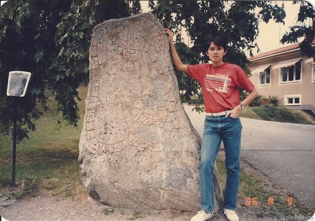 Rune stone in Sigtuna