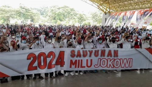 Deklarasi Dukung Jokowi 3 Periode Dituding Settingan Belaka, Goal-nya Biar MPR Gak Bisa Nolak