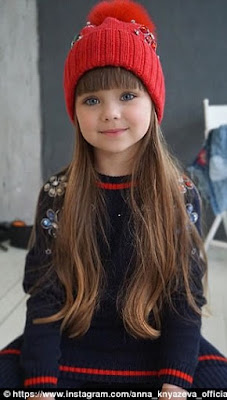 Is this the most beautiful girl in the world? Russian child model aged 6, already has 500,000 Instagram followers (photos)