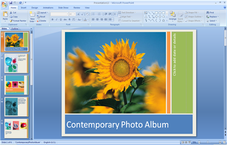 Contemporary Photo Album