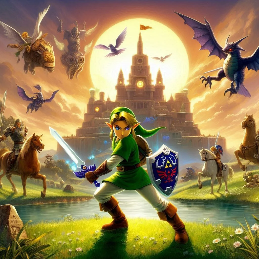 Desde 1998, Zelda Ocarina of Time foi um marco no mundo dos games.