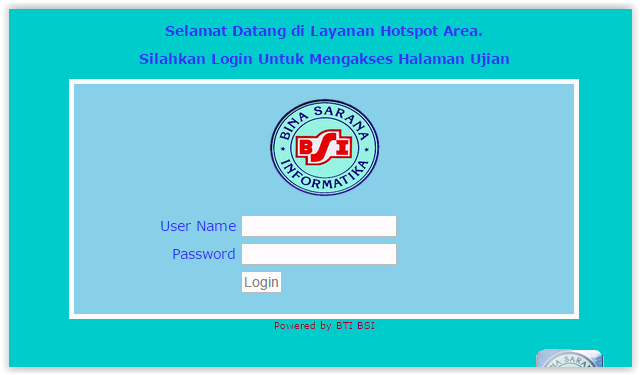 USER NAME DAN PASSWORD LOGIN KELAS TEKNIK KOMPUTER SEMESTER 4