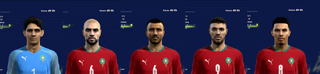 Morocco Facepack World Cup 2022 For PES 2013