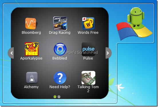 BlueStacks Gadget