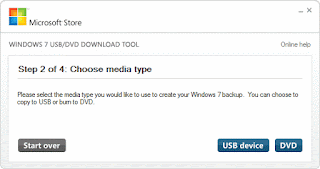 تثبيت ويندوز ب USB Windows USBDVD Download Tool3