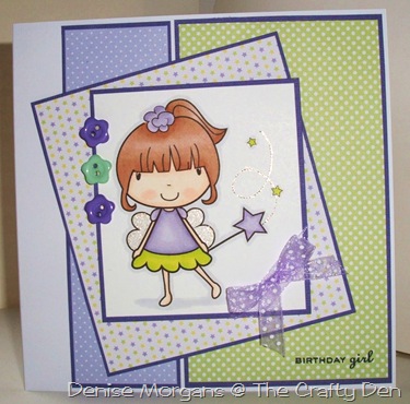 SWF #99 - 3 papers, 3 flowers & 1 ribbon