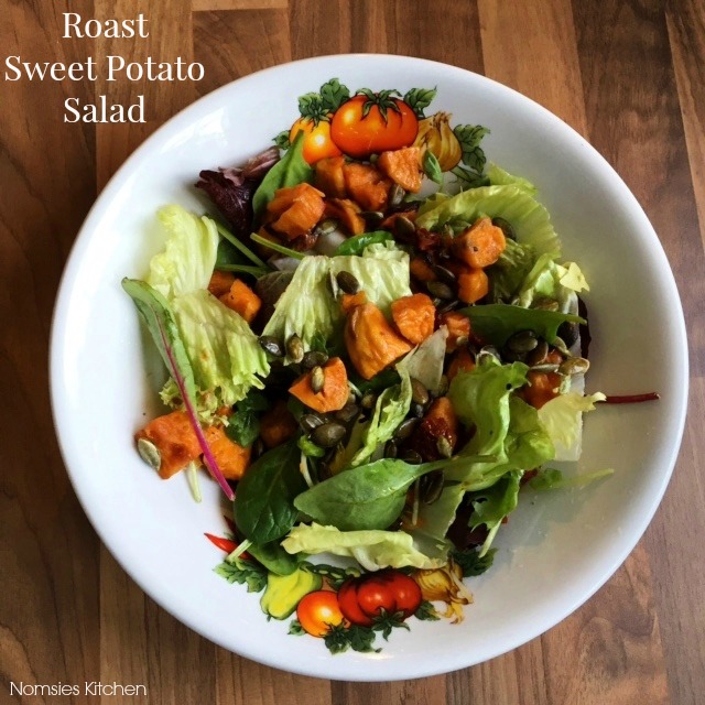 Roast Sweet Potato Salad Recipe from Nomsies Kitchen