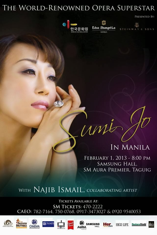 Sumi Jo the Benefit Concert in Manila 