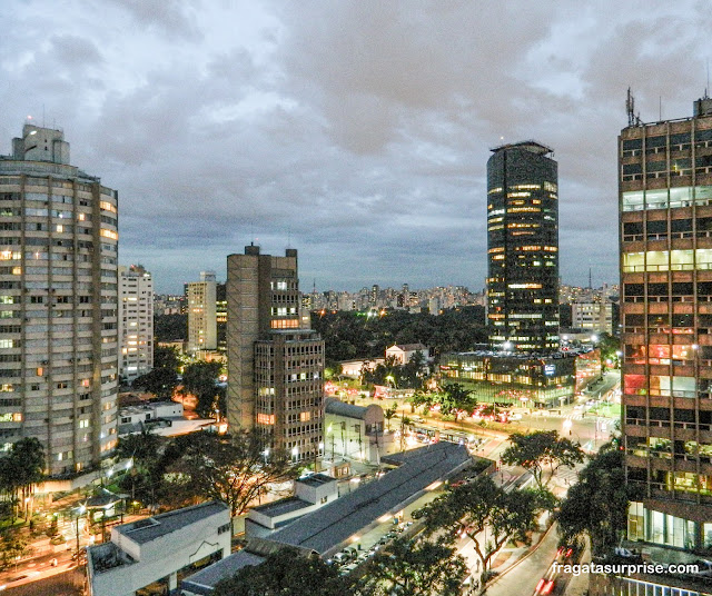 apartamento do hotel Radisson Blu São Paulo na Faria Lima